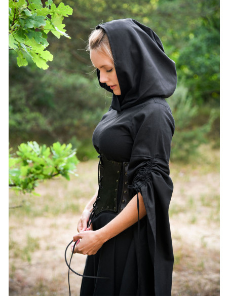 Leder-Bustier mit Innenlage aus...