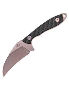 Taktisches Messer mit Kydex-Holster und Kette zum Aufhängen