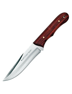 Cuchillo Pionner de Muela, acero Mova y empuñadura de madera