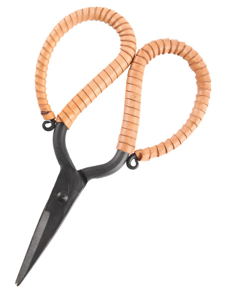 Von Hand geschmiedete Schere mit...