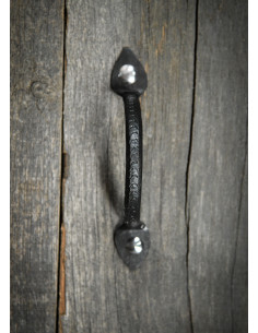 Handgeschmiedeter Edelstahlgriff (13 cm)