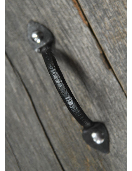 Håndlavet smedejernsgreb (13 cm.)