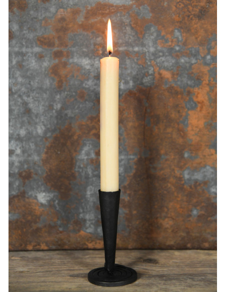 Candelabro forjado a mano con base en...