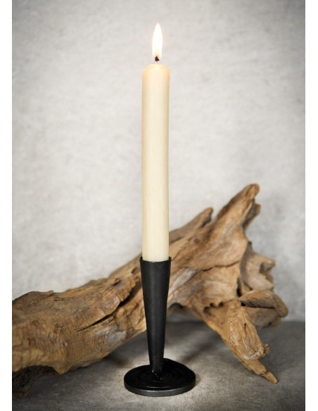 Candelabro forjado a mano con base en...