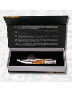 Navaja árabe de Carraca serie Seda Ámbar (28,5 cm.) 2