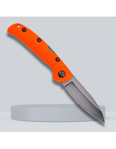 Navaja de bloqueo Third, fibra de nylon naranja 2