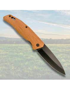 Markkniv Third, skaft af ahorntræ (sort blad) 2