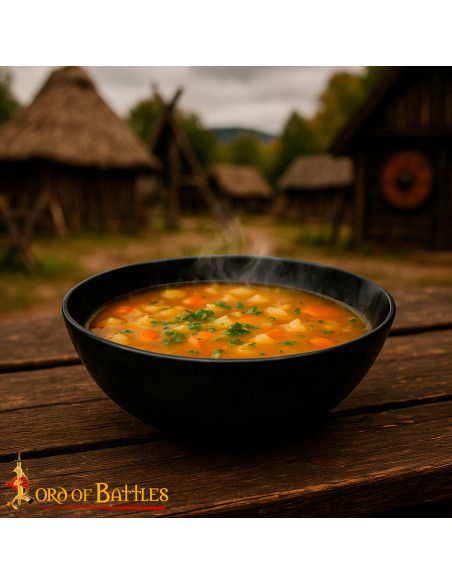 Håndlavet ægte hornskål