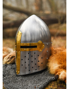 Mittelalterlicher Zuckerhut-Helm 2