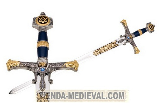 Espada Rey Salomón - La Joyosa, la Espada de Carlomagno