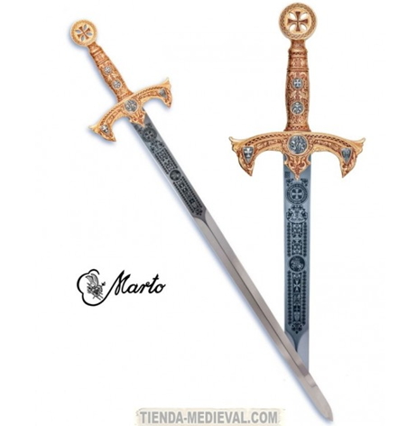 Espada templaria serie especial Marto - Miniaturas Templarias