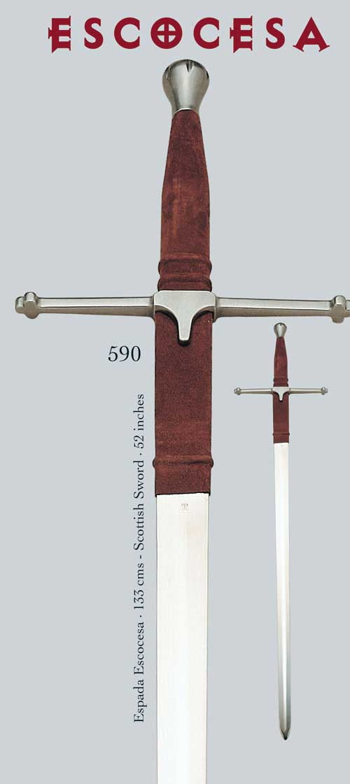 Espada Escocesa. 133 cms. 52 inches.