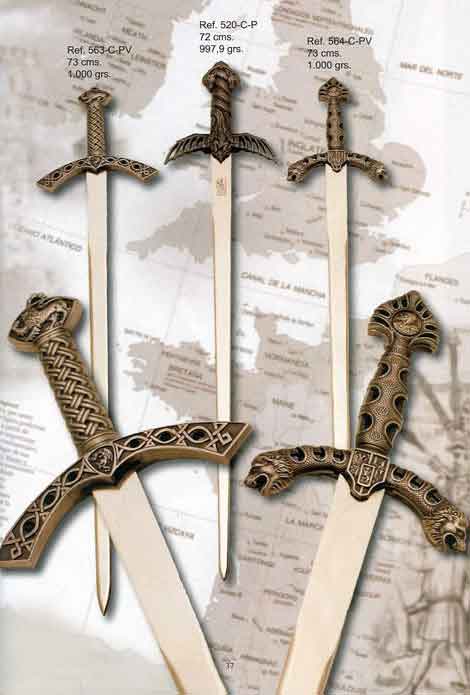 Espadas Roldán y Lancelot