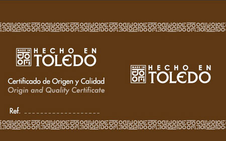 Certificado Hecho en Toledo