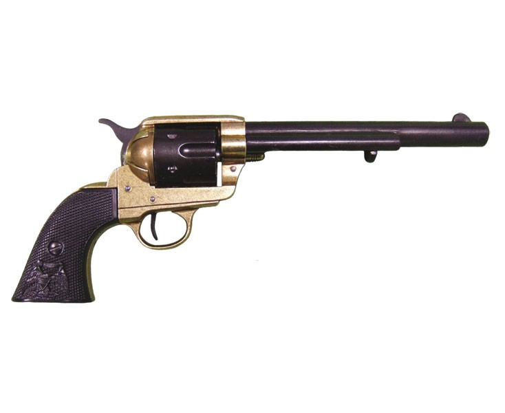 Revólver calibre 45 fabricado por S Colt, EUA 1873