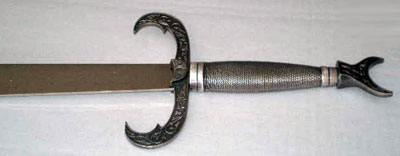 Espada cimitarra árabe