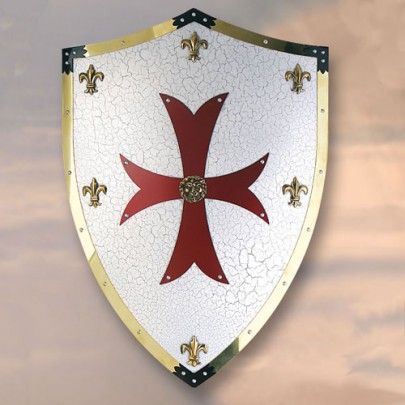 escudo templario 405x405 custom - Scudi medievali