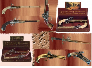 RÉPLICAS DECORATIVAS PISTOLAS ANTIGUAS 300x220 - Historia de la pistola medieval