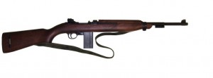 Réplica Carabina M1 Winchester con correaUSA 1941 300x111 - Pistolas y armas de fuego del siglo XX