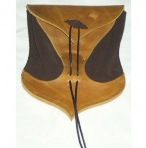 Bolsa campesino cuero mostaza marrón 295x300 - Leather Medieval Handbags
