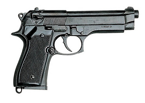 Pistola Beretta, 92 F 9 mm. Parabellum 1