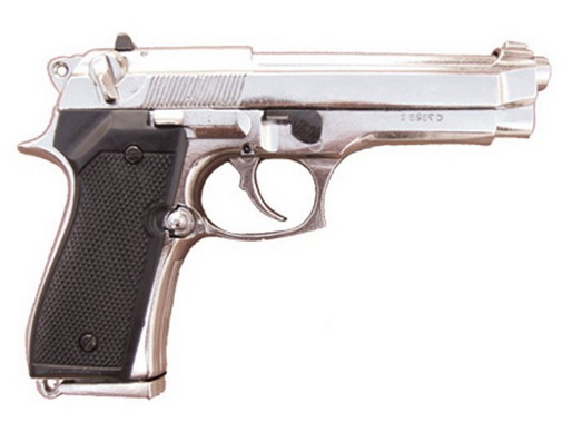 Pistola Beretta 92 F 9 mm. Parabellum - Cartuchera-canana para revolver y pistola