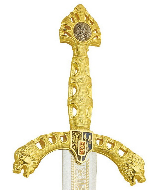 Espada Durendal de Roldán en Oro