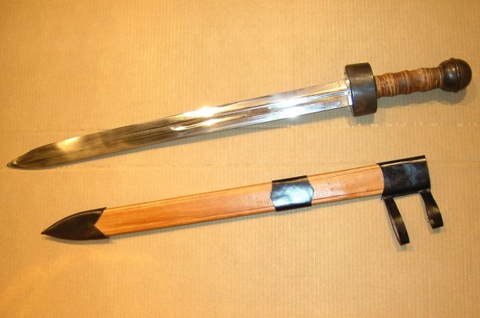 Esapada Gladius funcional - Cuchillos de combate medievales
