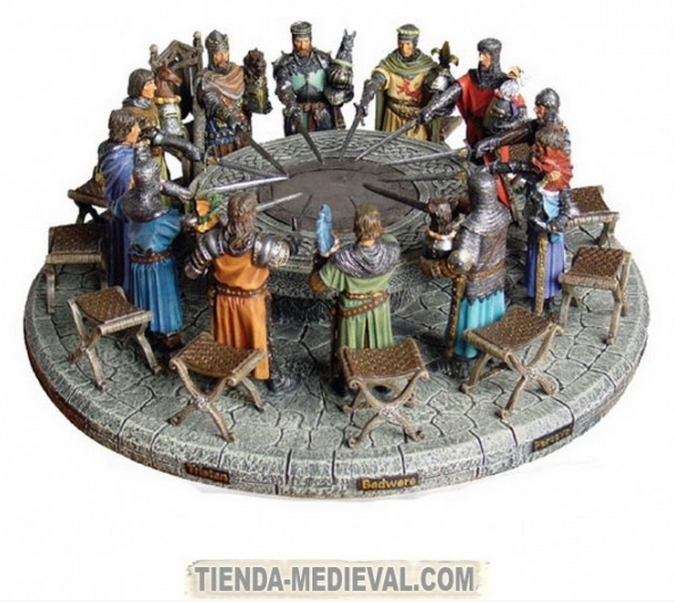 Caballeros de la mesa redonda - Escudos de los Caballeros Templarios y de la Mesa Redonda