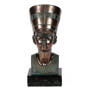 Busto egipcio de Nefertiti "Gran Esposa Real"
