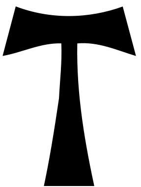 La cruz de Tau utilizada por los Templarios o Caballeros de Dios.