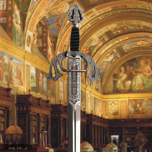 Espada tizona fabricada por Acero Toledano