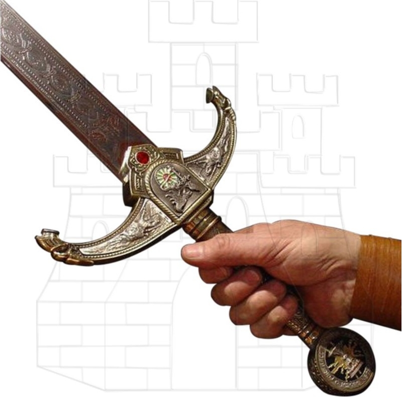 Espada Avalon Plata - Espada de los Masones