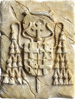 Huella histórica sello cardenalicio - Huellas históricas medievales