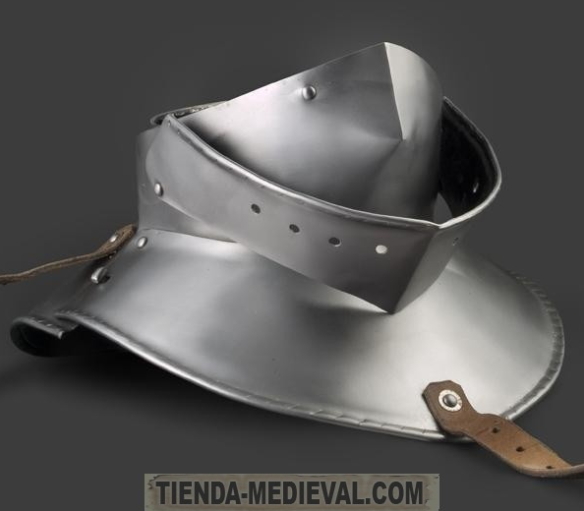 Gorjal articulado funcional años 1480 1500 - Gorjales medievales de las armaduras funcionales