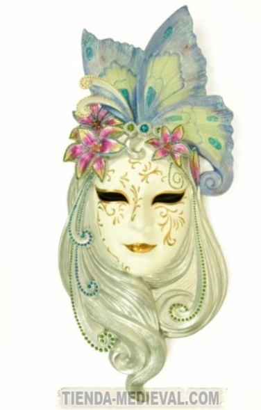MÁSCARA VENECIANA LIRIO - Las máscaras venecianas