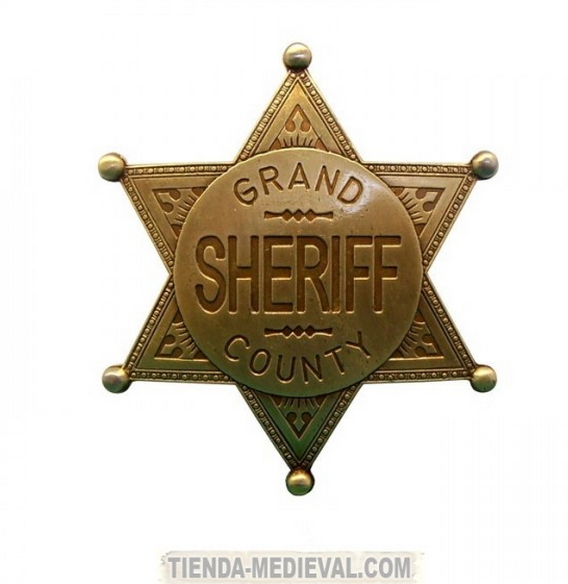Placa de Sheriff - Colecciona las más bellas miniaturas de guerreros antiguos