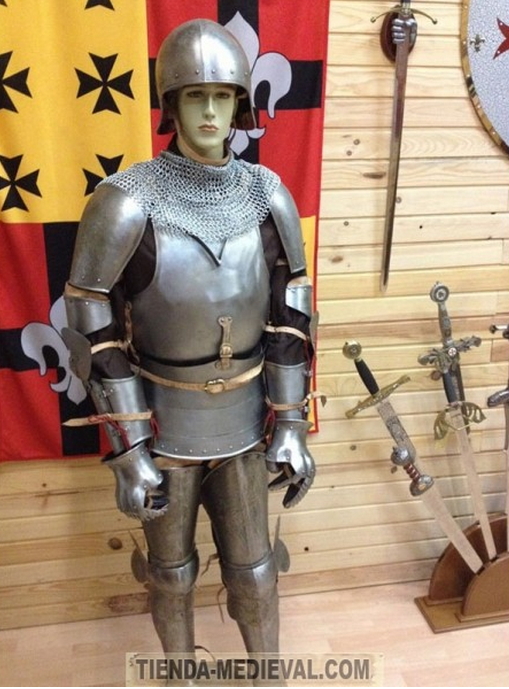 Armadura funcional siglo XV - La armadura en la época medieval