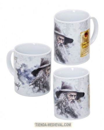 Taza desayuno Gandalf de El Hobbit 358x450 - Tazas y vasos con motivos templarios