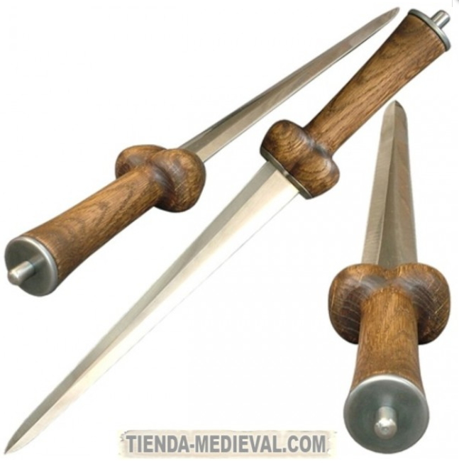 Daga Testicular de lucha - Miniaturas abrecartas de dagas, espadas y sables