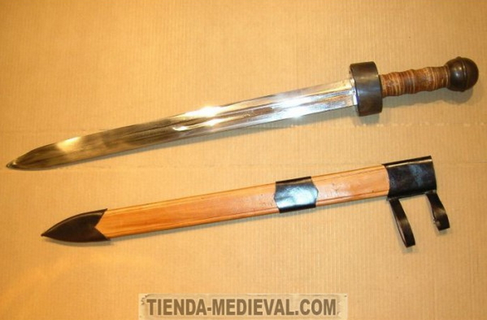 Espada Romana Gladius - Adquirir espectaculares espadas roperas de taza y de lazo