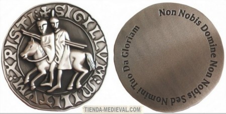 Pisapapeles sello templario 450x228 - Las Cruzadas y los Templarios