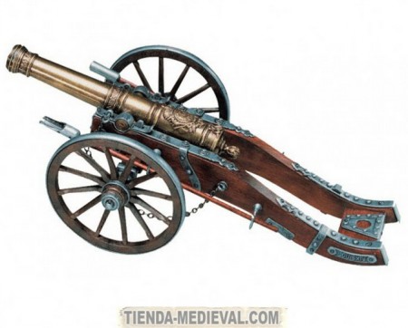 CAÑÓN FRANCÉS UTILIZADO POR LAS TROPAS DE LUÍS XIV SIGLO XVIII 450x362 - Réplicas antiguas de cañones y ametralladoras