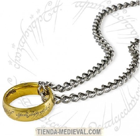 Colgante anillo único Señor Anillos 450x438 - Cuchillos de Légolas