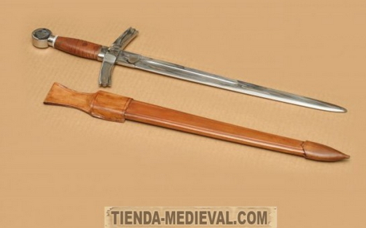 DAGA TEMPLARIA DE MANO IZQUIERDA - Comprar ya espadas funcionales de combate