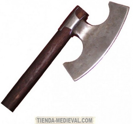 Hacha funcional Violet Le Duc 450x422 - Functional and decorative medieval axes
