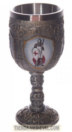 Cáliz Caballeros Templarios1 246x450 - Cáliz decorativo de los Caballeros Templarios