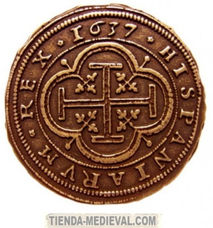 MONEDA 100 ESCUDOS DORADA 420x450 - Réplicas de monedas medievales
