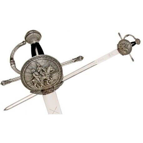 espada de don quijote decorada especial iv centenario - La Espada de Don Quijote