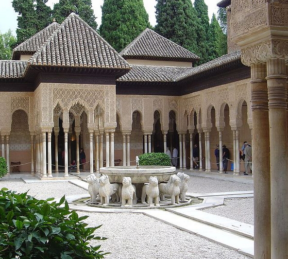 FUENTE DE LOS LEONES - La Alhambra de Granada